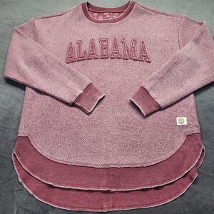 Women's Three Square Alabama Sweatshirt Inside Out Medium Cracker Barrel